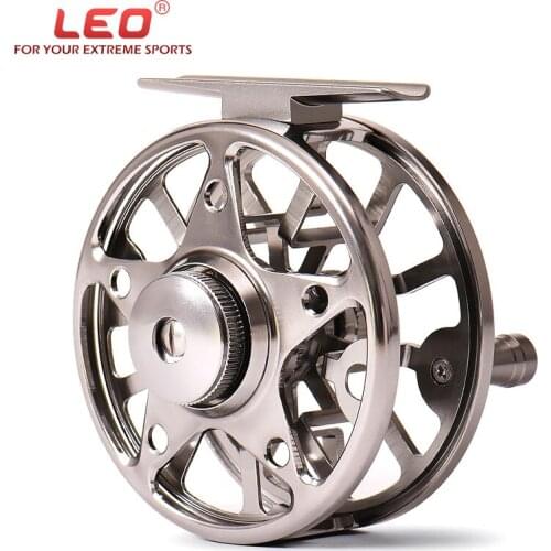 Fly Fishing Reel Diameter 60mm Aluminium CNC Body Left And Right Hand Profession Strong Sturdy 3 Ball Bearings Fly Wheel Hot