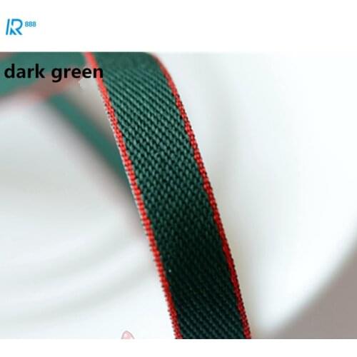 Kewgarden 10mm 1cm Twill Satin Ribbons DIY Bowknot Accessories Tape Handmade Ribbed ribbon 20 yarns/lot