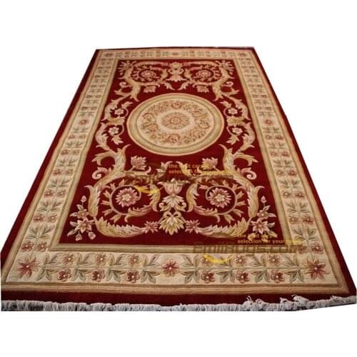 Carpets for living room 230cm floral roses Thick And Plush knotted Neo Classic Design Reversible Household Bedroom Traditional