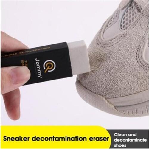 Sneakers Cleaning Eraser Leather Shoes Boot Clean Care Eraser Shoe Brush Stain Cleaner Decontamination Wipe Natural Rubbing