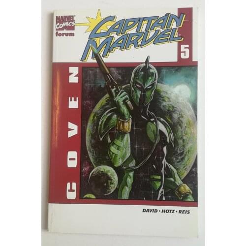MARVEL, Captain MAR VEL VOL II No. 5, ED. FORUM, year 2004, author PETER DAVID, comic BOOK Spanish, TEBEO