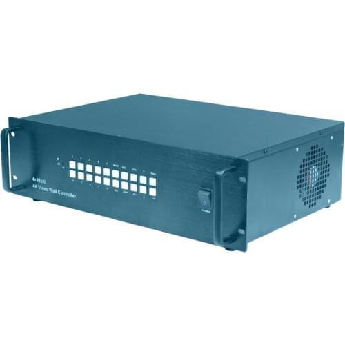 TK-UD0404 4K video wall controller with4x4 seamless switching controller,edge adjust and 180 degree rotate