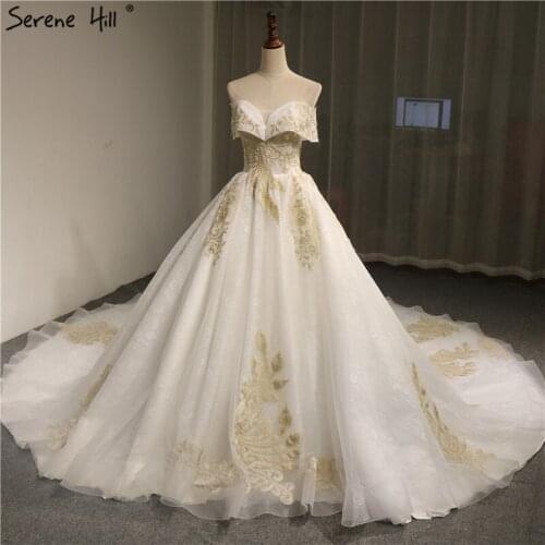 New Vintage Sweetheart High-end Sexy Wedding Dresses 2020 Fashion Beading Pearls Lace Up Bigh Train Bridal Gowns Real Photo