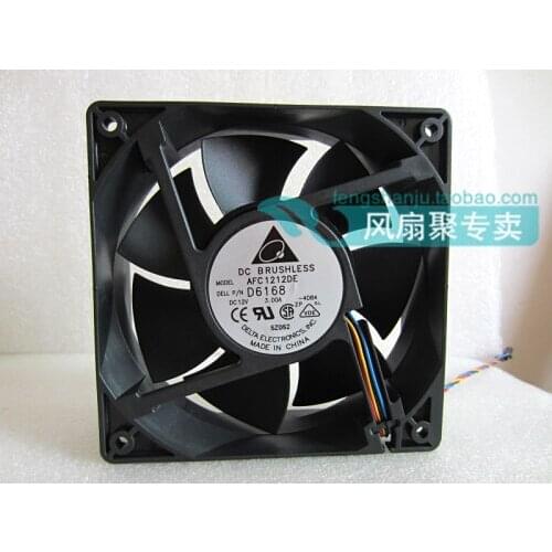 Brand new original 12cm 12038 12v3a afc1212de d6168 d7986 chassis fan