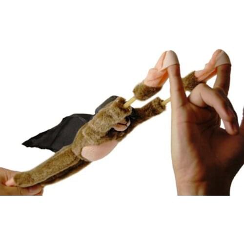 Plush Monkey Slingshot Flying Screaming Gag Practical Jokes Animals Hand Puppets Toys