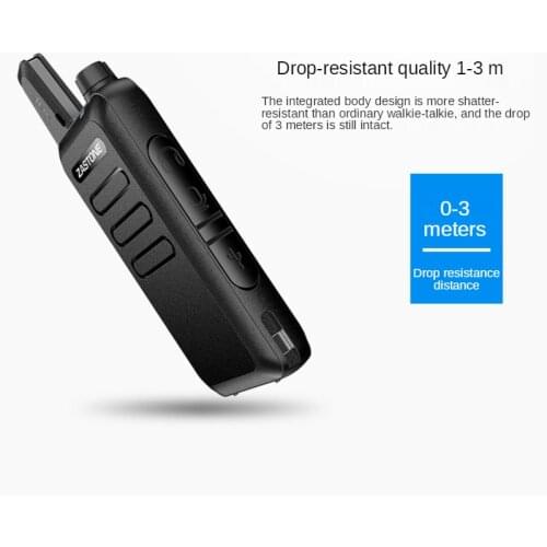 Instant messaging X6 civilian interphone thin mini hand handheld intercom radio station in both English and Chinese