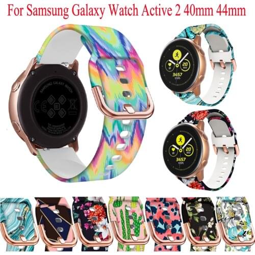 20mm Watch Strap for Samsung Galaxy Watch Active 2 40/44mm 3 41mm Gear sport wrist bracelet watchband samsung galaxy watch2 42mm