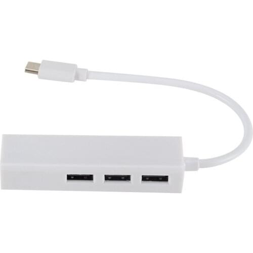 USB USB C Ethernet Adapter 10/100Mbps Network Card Rj45 Type C USB C Lan for Macbook Windows Wired Internet Cable