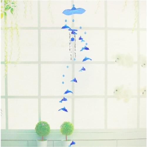 New Creative Home Decor Outdoor Garden Window Hanging Decoration Lucky Humming Bird Wind Bells Chimes Hanging Gifts