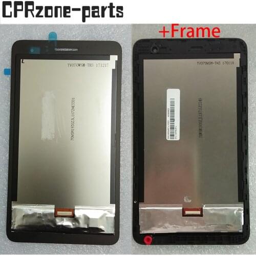 Black With Frame For Huawei MediaPad T2 7.0 LTE BGO-DL09 BGO-L03 BGO-L03A LCD display with touch screen digitizer assembly