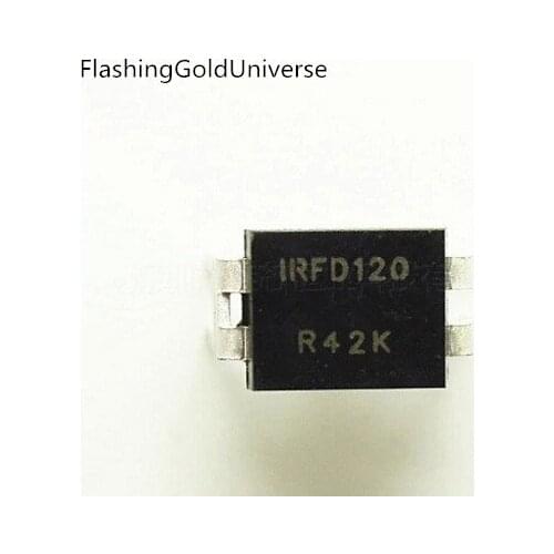 100PCS IRFD120PBF IRFD120 DIP-4 New original