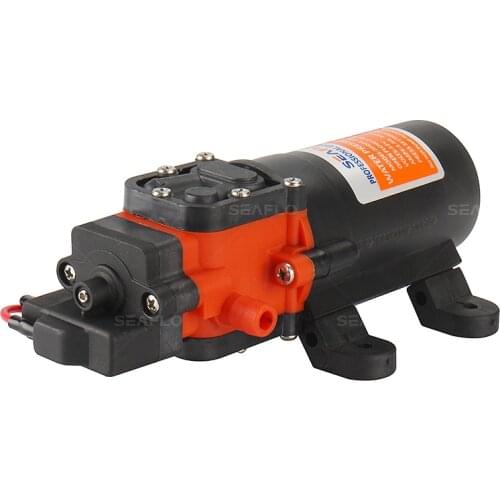 40PSI 24V Marine Water Pump Diaphragm Pump Boat Accessories Showers Toilets Water Transfer Motor for RV Caravan