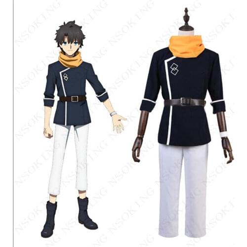 Anime Fate Grand Order FGO Zettai Majuu Sensen Babylonia Fujimaru Ritsuka Cosplay Absolute Demonic Front Costume Custom Made