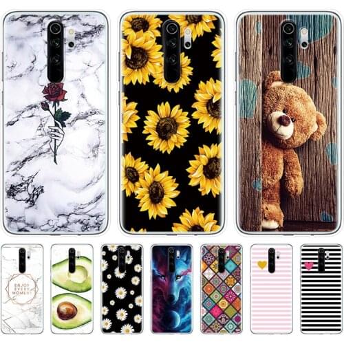 Case For Redmi Note 8 Pro Marble Back Cover For Xiaomi Redmi Note 8 Pro 8pro Phone Cases Soft Silicone Fundas For Redmi Note8 8T