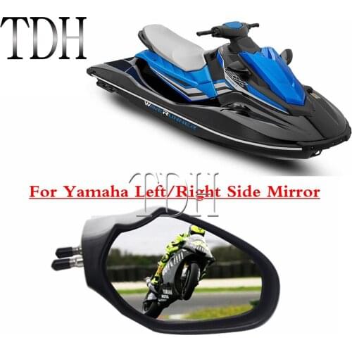 For Yamaha WaveRunner VX VXR VXS Cruiser Deluxe Sport 2010-2016 Motorboat Rear View Mirror Jet Ski Left Right Side Mirrors