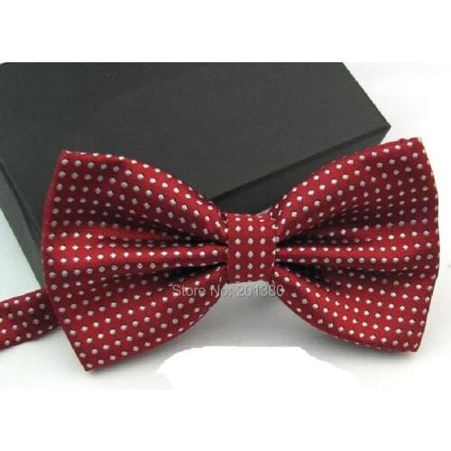 2019 Dot Bow Tie Mens Butterfly Gift Box Packing for Birthday Wedding