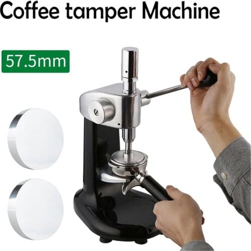 Coffee Fixed Pressed Powder Hammer 57.5 Coffee Tamper Handmade Espresso Maker Cafe Barista Tools Machine Accessories
