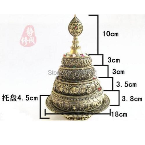 Copper gilt tray Boutique Manzanar disk + Weight 1.9 kg Taiwan Craft temple offerings nationwide,Tantric