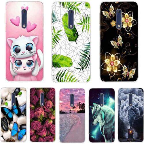 Soft Silicone Tpu Case For Nokia 5.1 Coque Cases For Nokia 5.1 Plus Phone Cover Etui Bumper Funda