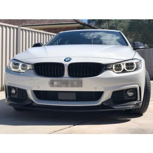 Fit For F32 F33 / 36 Bmw 4 Series 430 440li Sport Version Refitted Small Surround Carbon Fiber Mp Front Lip