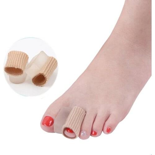 2Pcs Toe Separators Toe Silicone Bunion Guard Foot Care Orthopedic Finger Toe Separator Correction Pad Foot Care Tool