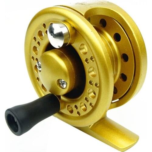 Fishing Reel Fly Ice Fishing Reel Gear Metal Structure Wheel Throwing Fishing Accessories Saltwater Freshwater Fishing
