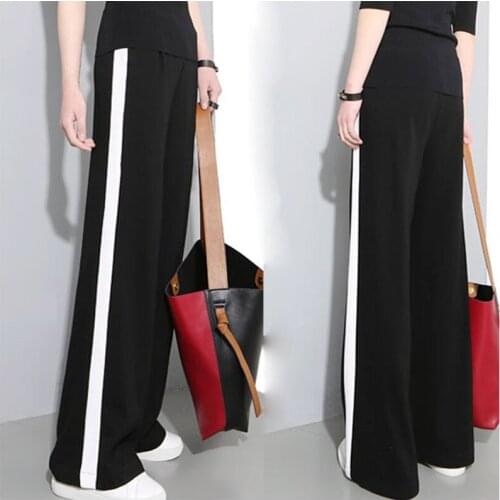 High waist wide leg Moms Maternity Clothes Pant pregnancy trousers For Pregnant Women Pregnancy Pants Casual trousers plus size