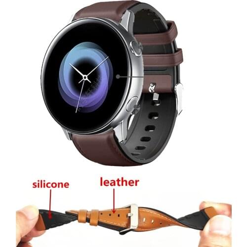 20mm Silicone Band for Samsung Galaxy Watch 42mm Active 2 40 44mm Gear S2 Sport Watchband Strap Bracelet for Huami Amazfit