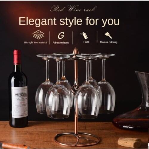 Wine Glass Racks 6 Pieces of High-end Wine Glass Racks, Glass Holders for Wine Family Hotel Use Tools Gifts