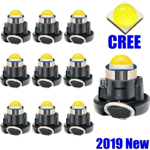 10pcs T3 T4.2 T4.7 Super Bright LED Bulbs Car Dashboard Warning Indicator Lights Instrument Cluster Lamp red blue yellow green