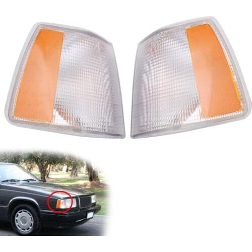 Car Turn Signal Corner Light Lamp Left Right for Volvo 940 960 740 1990-1995 Car Styling Replacement 13696091 VO2520105
