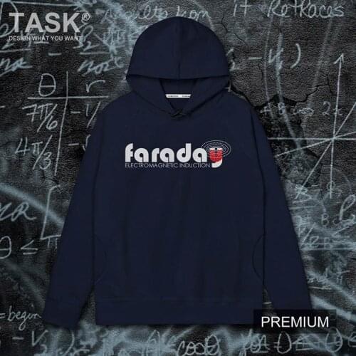 Celebrity Michael Faraday United Kingdom physicist chemist Electromagnetism Disc generator electric motor mens causal hoodeis 02