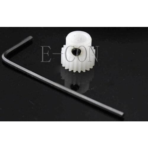 0.5M20T Gear 5mm Bore Hole 20 Teeth 0.5 Module POM Gear Wheel with Top Screws