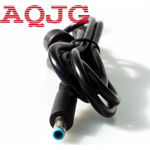 1.2M 4.5*3.0 mm Bule Plug AC Adapter DC cord for hp Pavilion 14 15 Netbook connector cable free shipping