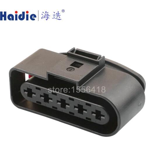 Free shipping 2sets auto 5pin ealed plastic plug 6N0973755 waterproof housing connector 6N0 973 755