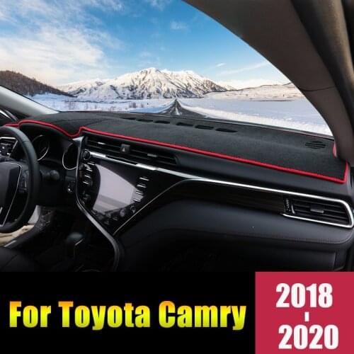 For Toyota Camry XV50 XV70 2012-2014 2015 2016 2017 2018 2019 2020 Car Dashboard Cover Mat Avoid Light Pads Interior Accessories
