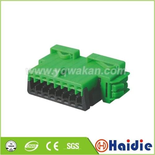 Free shipping 2sets 16pin car electric plactic plug auto wire harness unseled connector