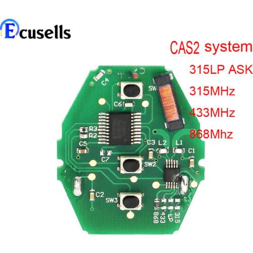 CAS2 System Car Remote Key Circuit Board For BMW 3/5 7 Series 315LP 315/433Mhz / 868Mhz With ID46-7945 Chip