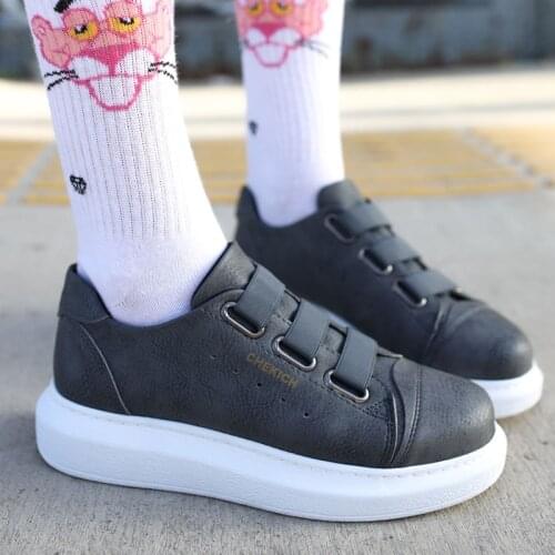 Chekich Womens & Mens Shoes Anthracite Color Faux Leather Spring Fall Seasons Elastic Band Type Slip On Comfortable Sneakers Unisex Gray Wedding Trekking Sport Light Breathable Flexible Office Travel CH253 Women V2