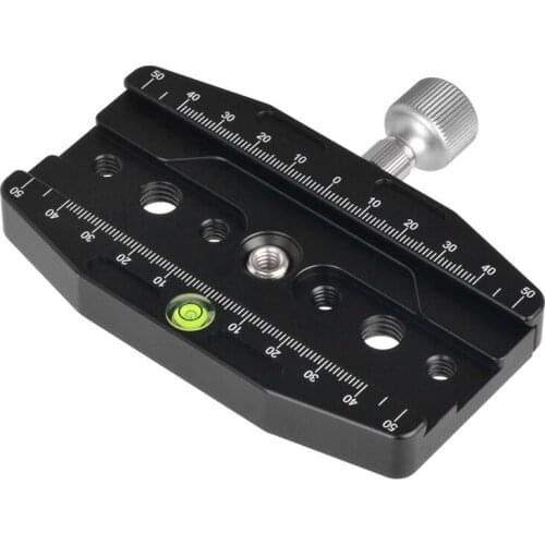 CL-110N Quick Release Clamp with Aluminum Alloy for Quick Release Plate and Tripod or Monopod Compatible with Arca-Swiss