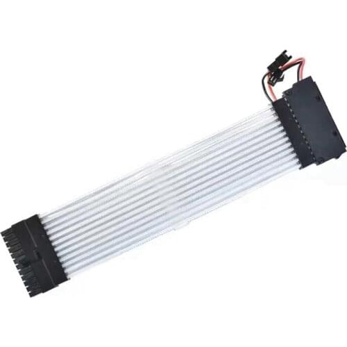 RGB 24PIN Extension Cable RGB Rainbow Cable Neon Cable Out of Sync for PC Case Decoration