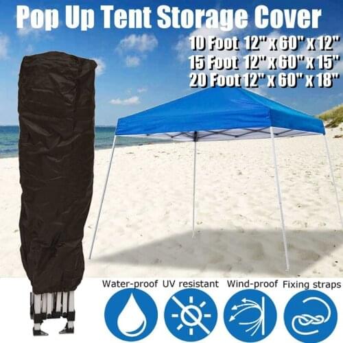 Pop Up Tent Storage Cover 10/15/20foot Sunshade Tent Rainproof Cover Outdoor Stall Tent Dustproof Waterproof Protection Cover