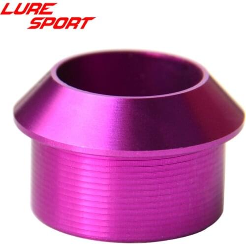 LureSort 6pcs Aluminum Cap Ring for FUJI Reel Seat HTWCL wind Check Fishing Rod Building Component Repair rod DIY Accessory