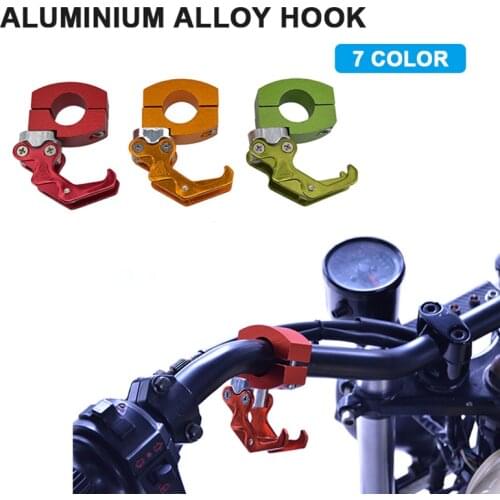 Motorcycle Bike bicycle Hook Luggage Bag Hanger Helmet Claw Hook Carry Easy Install Storage Bag Holder Aluminum Alloy