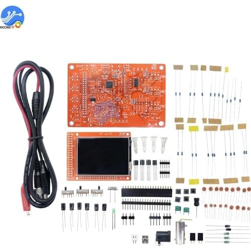 Oscilloscope Kit DIY Parts Probe Unsoldered Kit STM32 200khz Open Source Tester Digital Screen USB Handheld