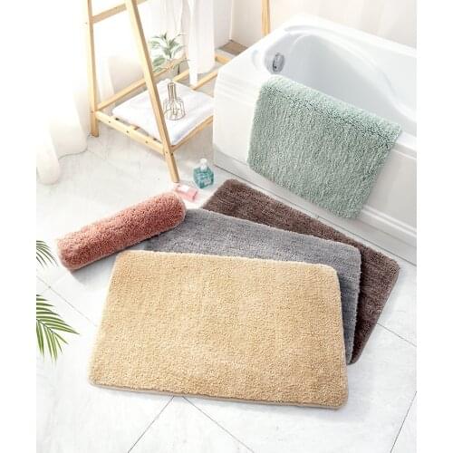 Non Slip Bath Mat Comfortable Bathroom Carpet Large Size Bedroom Bathroom Rugs Mat in the Bathroom Bath Pad Tapis Salle de Bain