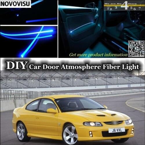 NOVOVISU For Vauxhall Monaro / GTO interior Ambient Light Atmosphere Fiber Optic Band Lights Inside Door Panel illumination