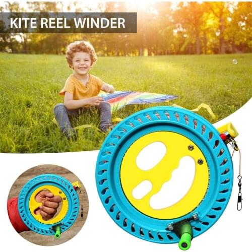 Outdoor Kite Line Winder Winding Reel Grip Wheel With Flying Line Kite Line Winding Wheel For Children Adults
