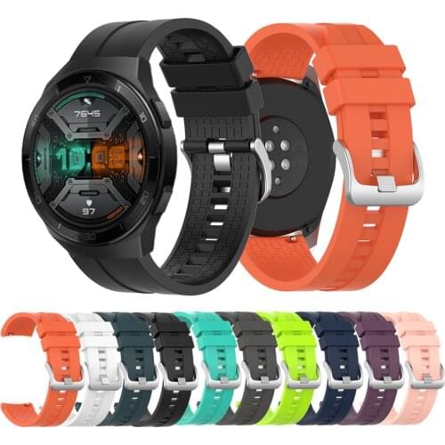 Watch Strap For Huawei Watch GT 2e Bracelet Band Silicon Sport Wrist Strap For Huawei GT2 GT 2 46mm Wristband Screen film
