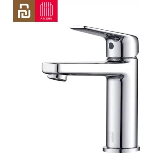 Youpin Dabai Bathroom Faucet Vanity Vessel Sinks Mixer Tap Cold And Hot Water Tap With Pull Down Spray Mode Single Lever Handle